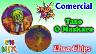 Comerciais Tazo O Maskara  Gigan Tazo  Pega Tazo  1998 Promoção Elma Chips nostalgia [upl. by Erlene]