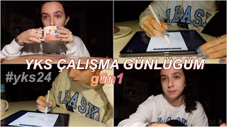 YKS ÇALIŞMA GÜNLÜĞÜM  beraber matematik sınavına hazırlanalım Kitap kargosu açalım📚 [upl. by Steffie]