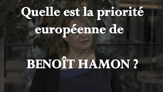 Europe  quelle est la première priorité de Benoît Hamon [upl. by Kesia]