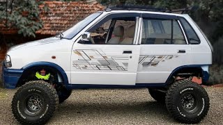 Modified Maruti 800  Restoration of old Car  MAGNETO11 [upl. by Namara]