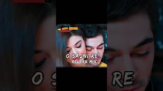 O Sajni Re 🍂🥺  Arijit Singh  Ft Hayat and Murat  Reverb Mix Status Video  HelloMovieslg7df [upl. by Busby]