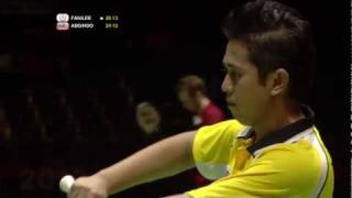 R32 Day 1  MD  CMFangSMLee vs MAbdul LatifTHoon  Yonex BWF World Champs 11 [upl. by Eachern888]