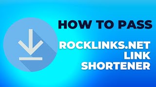 How to Pass Rocklinks Link Shortener  Movie  Web Series Download [upl. by Lehrer]