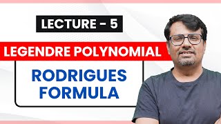 Legendre Polynomial  Rodrigues Formula  Proof of Rodrigues Formula [upl. by Haym946]