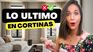 MEJORES TRUCOS PARA UNAS CORTINAS DE LUJO 😱 Diseño de Interiores Elegantes [upl. by Siulesoj]