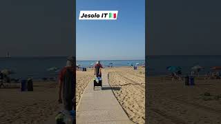 Jesolo Beach Italy mare summer beach [upl. by Pejsach341]