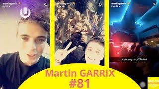 Martin Garrix at the ULTRA MUSIC FESTIVAL in Miami  snapchat  march 24 2017 [upl. by Nali]