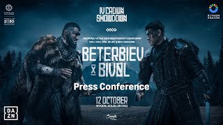 RIYADH SEASON ARTUR BETERBIEV VS DMITRY BIVOL LAUNCH PRESS CONFERENCE LIVESTREAM [upl. by Theurer]