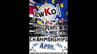 Ring 3 The 2024 WKO European Ringsports Championships [upl. by Maurie]