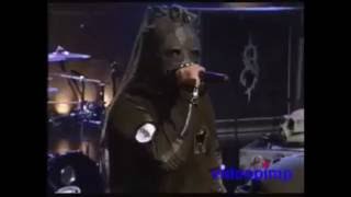 Slipknot The Heretic Anthem  Live on Conan  2001 [upl. by Ferree]