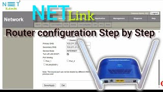 How to Configure Netlink Modem  Net Link Router Configuration  Net Link Modem Configuration Bangla [upl. by Liartnod]