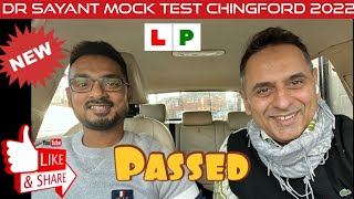 Dr Sayant Mock Test  Chingford Test Route  Driving Mock Test [upl. by Nahtnhoj]