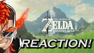 ZELDA BREATH OF THE WILD E3 2016 TRAILER LIVE REACTION [upl. by Aimar175]