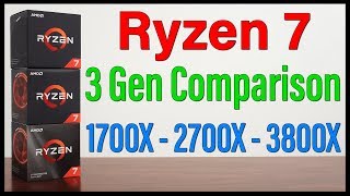 Which Ryzen 7 Should You Buy — 1700x  2700x  3800x — 48 Benchmarks [upl. by Corsetti792]