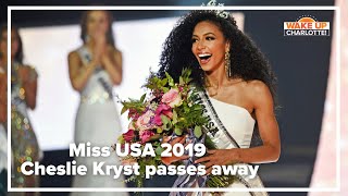 Charlotte native and Miss USA 2019 Cheslie Kryst passes away family confirms [upl. by Noguchi]