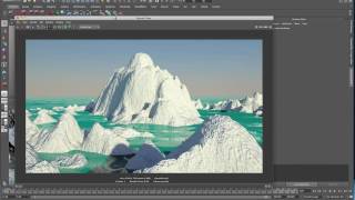 Maya 2011 Create Organic Terrain from Custom PSCS5 Displacement Map Tutorial by Stuart Christensen [upl. by Platon]