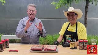 1st place Smoked Beef Short Ribs  Butter Cola Dinosaur Ribs  Harry Soo SlapYoDaddyBBQcom [upl. by Immak]