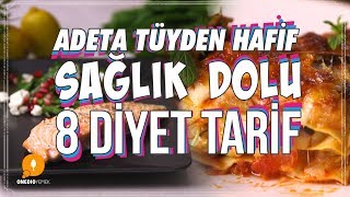 Adeta Tüyden Hafif Sağlık Dolu 8 Diyet Tarifi  Sağlıklı Tarifler [upl. by Ujawernalo]