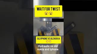 hydraulic press vs iPhone and nokia 8hydraulic iphone nokia [upl. by Magena]