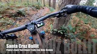 Most fun Santa Cruz ever Bullit EMTB Black Run Live Ride Review [upl. by Naujak804]