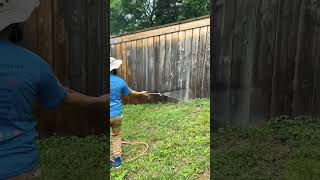 How NOT to Wash a Fence [upl. by Rikahs336]