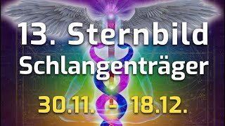 Das vergessene 13 Sternbild von dem kaum einer weiß ⛎ Eigenschaften Schlangenträger 30111812 [upl. by Fannie]