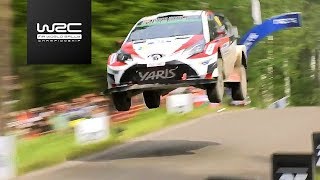 WRC  Neste Rally Finland 2017 Highlights Stages 1217 [upl. by York]