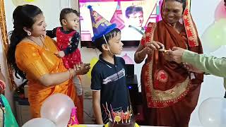 happy birthday party Akshat vatsal happybirthday party rahulsapnavlogs ‎Sapnajaykar1 [upl. by Jaime78]