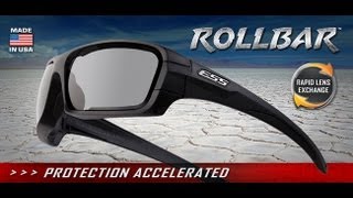 ESS Rollbar Ballistic Sunglass with Rapid Lens Exchange [upl. by Eiuqram]