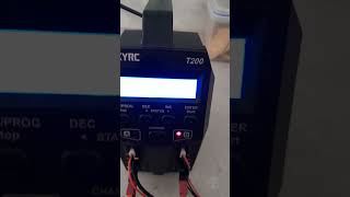 SKYRC T200 dual battery charger  lipo battery charger [upl. by Countess321]