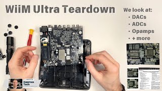 WiiM Ultra Teardown  What audio ICs are inside [upl. by Iilek]