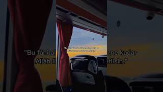 Fâni dünyada huzuryalnızca Allahı bulmaktadır ✨allahsevgisiislamicvideokeşfetshortsfyp [upl. by Yelnet109]