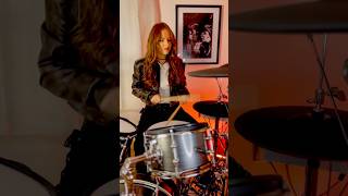 DANGER ZONE ⚠️⛔️ dangerzone topgun kennyloggins drummer drumcover femaledrummer [upl. by Atirak440]