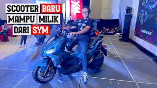 TERBARU SCOOTER MAMPU MILIK HUSKY 150 DARI SYM [upl. by Englis]