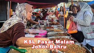 KSL Pasar Malam  Century Garden Monday Night Market  Johor Bahru [upl. by Inessa]