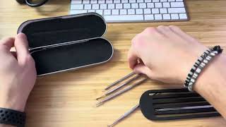 Blackhead Remover Tool Pimple Popper Tool Kit Blackhead Extractor Tool Review [upl. by Domel949]