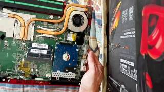 MSI GE62 2QC405XES upgrade Kingston ssd m2 120gb 2019 [upl. by Biegel688]