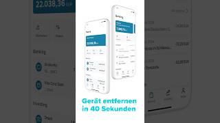 So löschen Sie die Gerätebindung in der Consorsbank App shorts tutorial [upl. by Acirne]