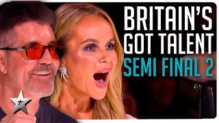 Britains Got Talent 2024 Semi Final 2  ALL AUDITIONS [upl. by Risteau]