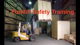 Forklift Safety Video  OSHA Training for Forklift Operators [upl. by Taimi]