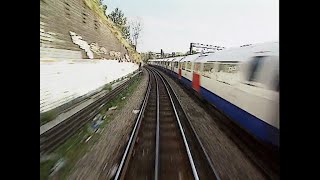 London Underground Bakerloo Line Road Learning VidStonebridge Park to Queens Park SB [upl. by Kella306]