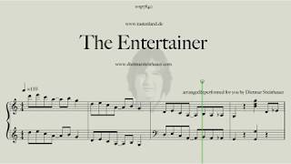 The Entertainer  Easy Piano [upl. by Ahsaercal]