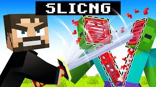 Slicing in Minecraft [upl. by Sean]