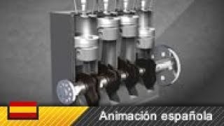 ¿Cómo funciona un motor diesel Animación [upl. by Laks594]