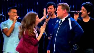 Pitch Perfect RIFF OFF  Late Late Show [upl. by Ahsienad]