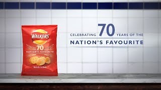 Celebrating 70 Years Of The Nations Favourite Full Length  Walkers Crisps [upl. by Killy]