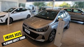 🔥 HYUNDAI HB20 SEDÃ 2025 10 TGDI AUTOMÁTICO PLATINUM SAFETY  A versão mais completa [upl. by Nibur]