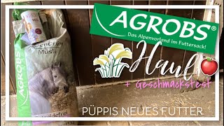 UNSER NEUES FUTTER  Agrobs Haul  Pferdefutter  Futterroutine Pferd  Futterplan  jb Horses [upl. by Suollecram]