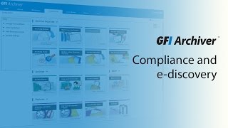 Compliance and ediscovery  GFI Archiver [upl. by Garges]