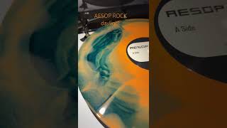 AESOP ROCK Daylight colored vinyl record [upl. by Floro923]